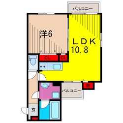 ウエスト　タートルの物件間取画像